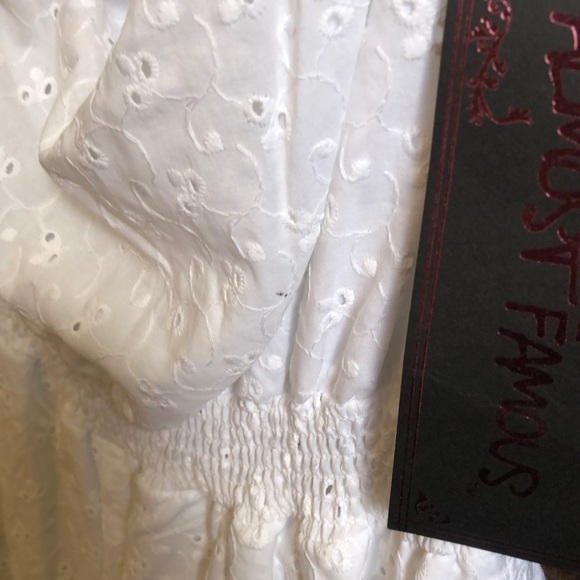 New Gorgeous Strapless White Romper ♥️ - Picture 5 of 10